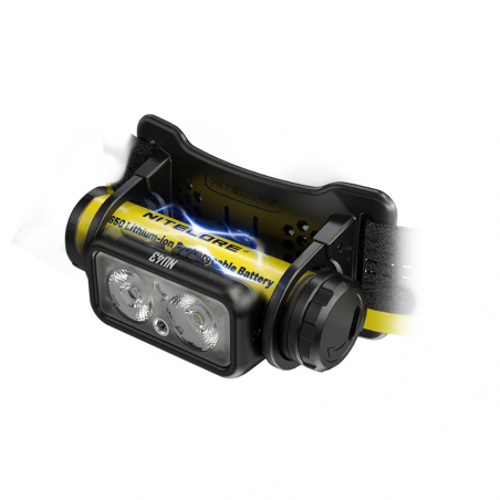 Фонарь налобный Nitecore NU43 1400 люмен, дальность 130м