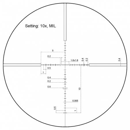 Оптический прицел Vector Optics 30мм SFP VEYRON 3-12x44