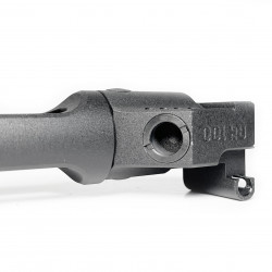 Завышенный удлиненный облегченный адаптер приклада с буфером "AK100 SB+",Mil/COM для АК/Сайга исп.33/Сайга-9