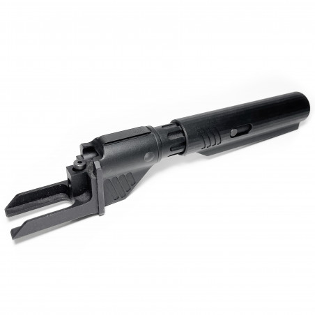 Завышенный адаптер приклада с буфером "AKM SB" (Mil/Com) с вырезом под колодку для АКМ/АК-74/ВПО