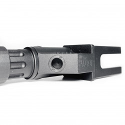 Завышенный адаптер приклада с буфером "AKM SB" (Mil/Com) с вырезом под колодку для АКМ/АК-74/ВПО