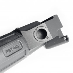 Завышенный полимерный адаптер приклада с трубой AK100P (COM/MIL) ДЛЯ АК/Сайга исп.30