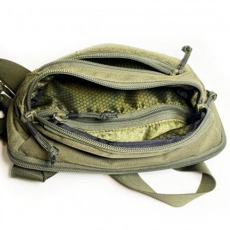 Сумка поясная Гефест с Velcro-панелью, олива