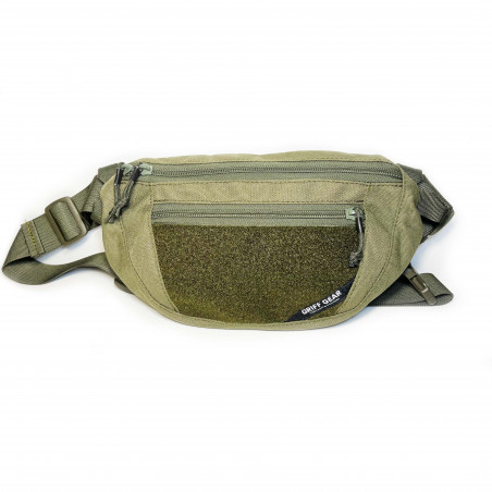 Сумка поясная Соболь с Velcro-панелью, олива