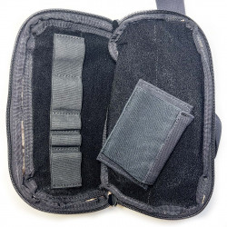Сумка поясная Гефест с Velcro-панелью, комбинированная