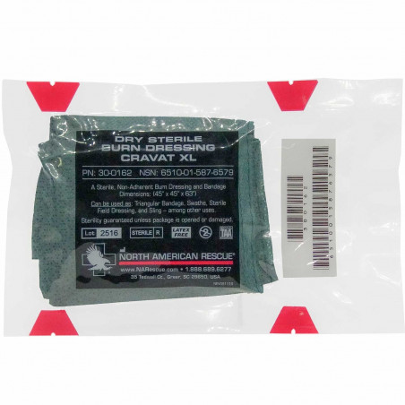 Противоожоговая повязка NAR Dry Sterile Burn Dressing Cravat XL (США)