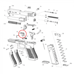 Замыкающий блок GLOCK 17 Gen.5