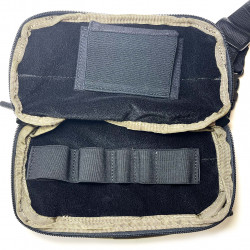 Сумка поясная Гефест с Velcro-панелью, цвет Woodland m81