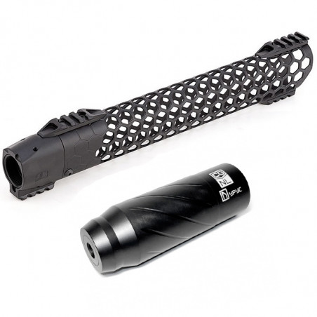 Комплект из цевья CG325 и ДТКП URUS 5 камер резьба 1/2-28 кал. 223