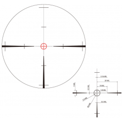 Оптический прицел March-F 1-8x24 FMC-1 FFP 30 мм
