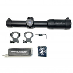Оптический прицел Vector Optics Constantine 1-8x24 CTR FFP, сетка VOF-EHT (MIL)