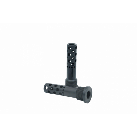 ДТК "Dual-brake АКС-У Т24" резьба на стволе М14х1L, внешняя резьба M24х1,5R мультикалиберный