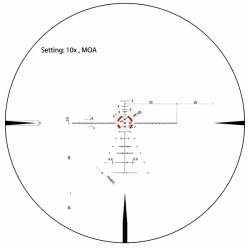 Оптический прицел Vector Optics 30мм SFP Constantine 1-10X24