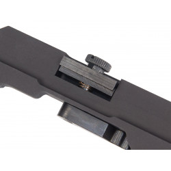 Быстросъёмный кронштейн с Пикатинни на боковое крепление ласточкин хвост "Высокий" GTS Q.122 G2 для АК/Сайга