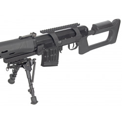 Кронштейн GTS Q.124 боковой небыстросъёмный низкий Picatinny для СВД/Тигр