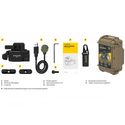 Фонарь подствольный Armytek Buckler M1, пистолетный, 700lm, свет белый