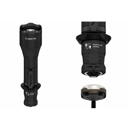 Ручной фонарь "Viking" белый свет, крепление на клипсу