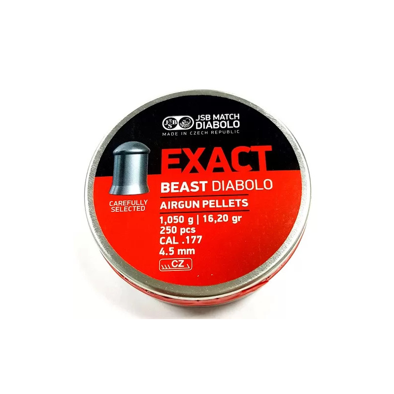 Пульки JSB Exact Beast 4,5 мм (4,52) (250 шт)