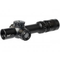 Прицел March-F 1-10x24 Shorty DR-TR1FB FFP+SFP 30мм, с кронштейном