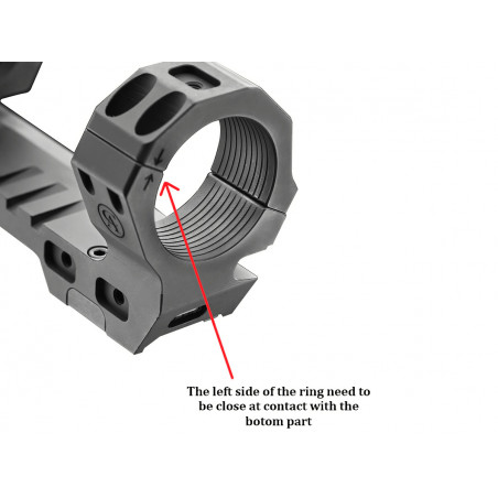 Кронштейн Contessa Ultra Tactical 30мм на Picatinny, h23мм