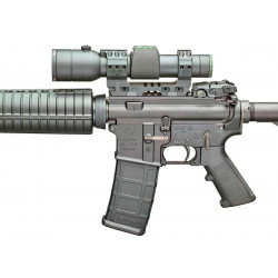 Кронштейн Contessa Ultra Tactical 30мм на Picatinny, h23мм