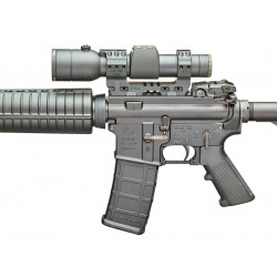 Кронштейн Contessa Ultra Tactical 34мм на Picatinny, h23мм