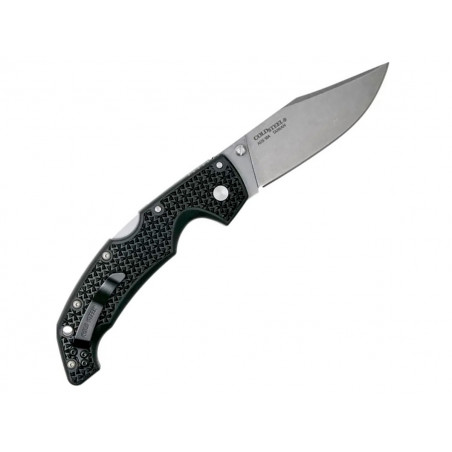Нож складной Cold Steel Voyager Clip Large Plain AUS10A Griv-Ex