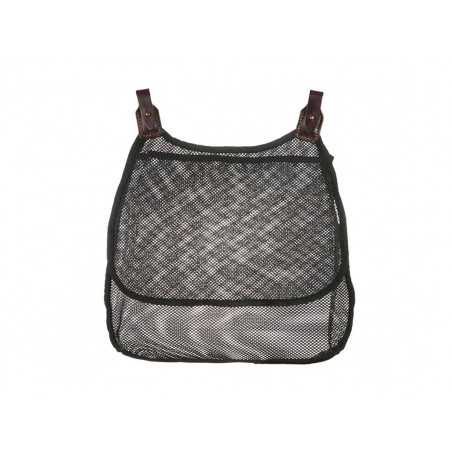 Ягдташ VEKTOR из кордуры с кожаной отделкой