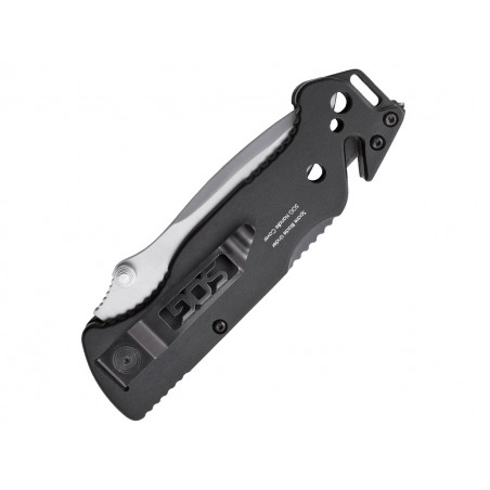 Нож складной SOG Escape Bead Blasted, 7Cr17MoV, рукоять алюминий, блистер