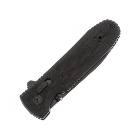 Нож складной SOG Pentagon XR Blackout, сталь Cryo CTS XHP, рукоять G10