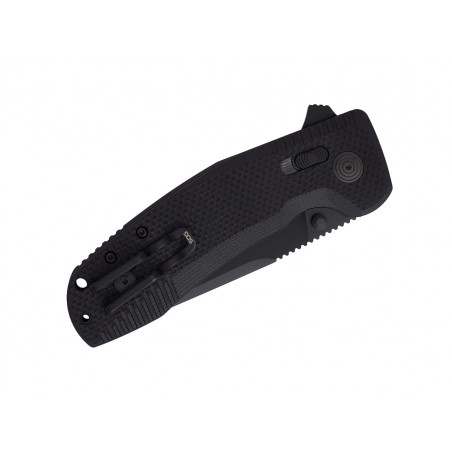 Нож складной SOG-TAC XR Blackout, сталь Cryo D2, рукоять G10