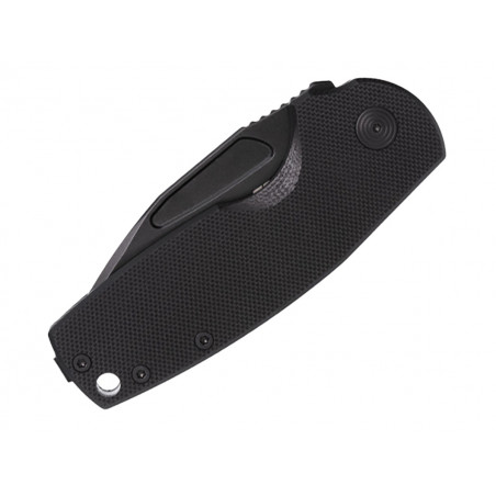 Нож складной SOG Stout SJ Blackout, сталь Cryo D2, рукоять G10