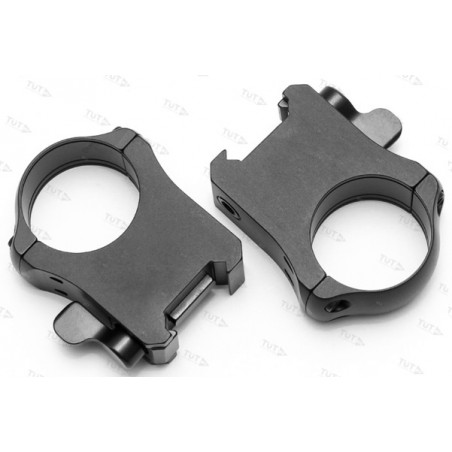 Быстросъемные кольца MAK на Weaver (кольца 30 мм, высота 21 мм, высокие) (5250-3021)