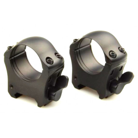 Быстросъемные кольца MAK на Weaver (кольца 30 мм, высота 12 мм, низкие) (5250-3012)