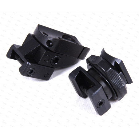 Поворотный кронштейн на раздельных основаниях MAK на Benelli Argo/Browning BAR II на LM-призму (1022