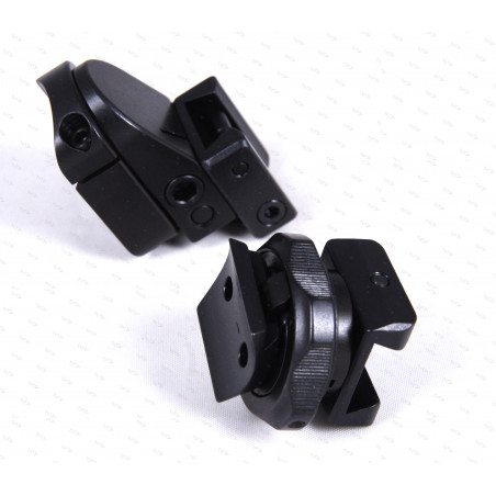 Поворотный кронштейн на раздельных основаниях MAK на Benelli Argo/Browning BAR II на LM-призму (1022