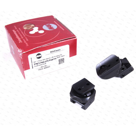 Поворотный кронштейн на раздельных основаниях MAK на Benelli Argo/Browning BAR II на LM-призму (1022