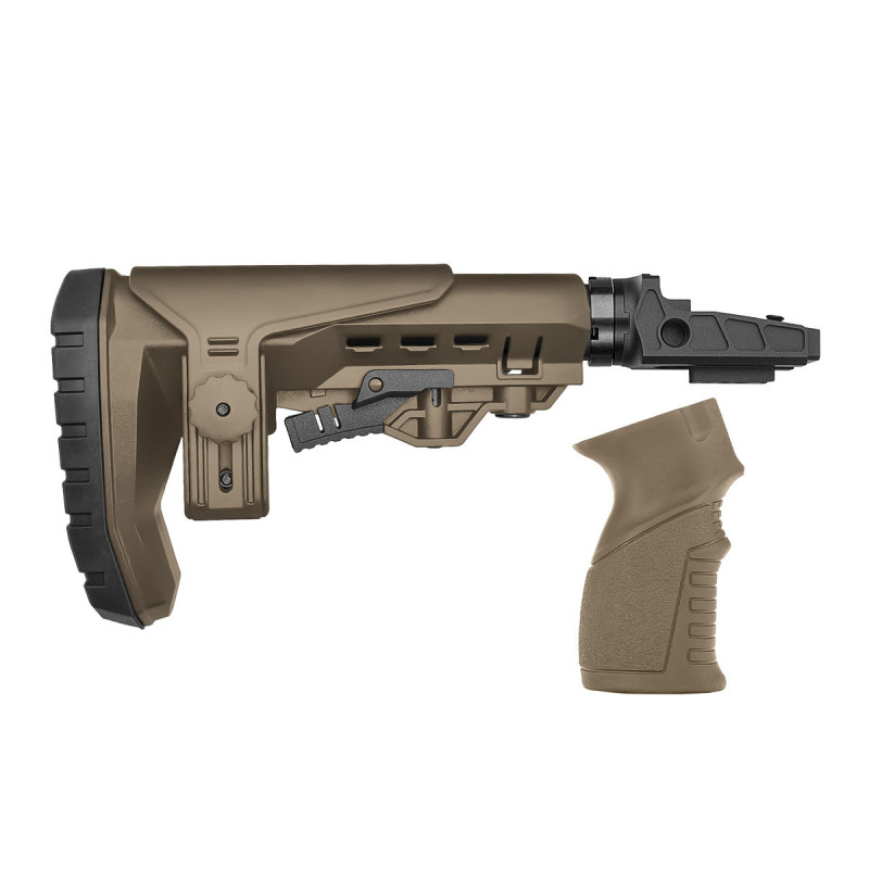 Комплект приклада на СВД / Тигр / TG3 на базе приклада Atom-CP (Песок)