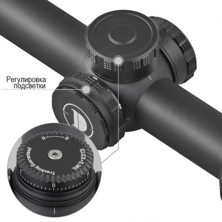 Оптический прицел DISCOVERY ED-AR 1-6X24IR FFP FW30 (Загонный)