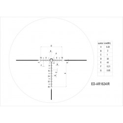 Оптический прицел DISCOVERY ED-AR 1-6X24IR FFP FW30 (Загонный)
