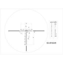 Оптический прицел DISCOVERY ED-AR 1-6X24IR FFP FW30 (Загонный)