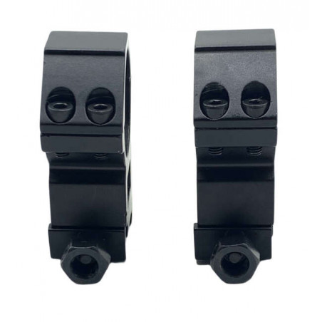 Кольца DISCOVERYOPT 30мм на weaver высокие в пластиковом кейсе