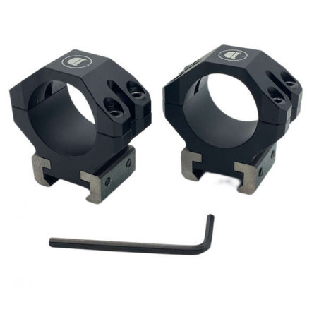 Кольца DISCOVERYOPT 30мм низкие Titanium (12,5мм) под Picatinny