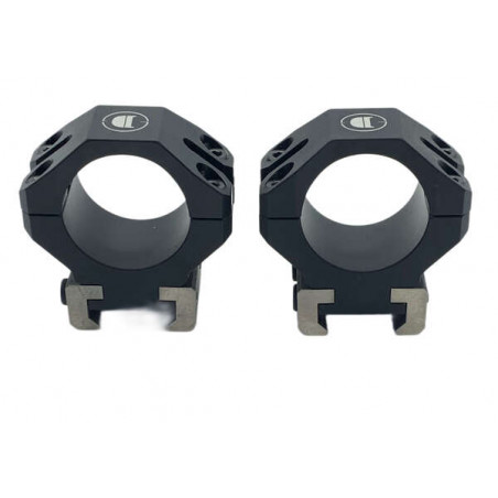 Кольца DISCOVERYOPT 30мм низкие Titanium (12,5мм) под Picatinny