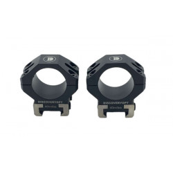 Кольца DISCOVERYOPT 30мм низкие Titanium (12,5мм) под Picatinny