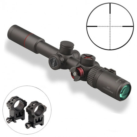 Оптический прицел DISCOVERY WG 1.2-6X24IRAI FW25
