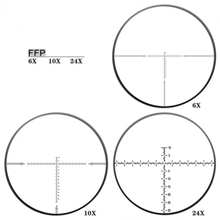 Оптический прицел DISCOVERY HT 6-24X40SF FFP FW30