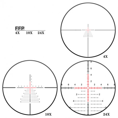 Оптический прицел DISCOVERY HD GEN2 4-24Х50SFIR Lock FW34