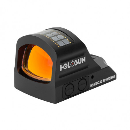Коллиматорный прицел "HS407C X2" точка 2 MOA, 1 марка, без кронштейна, цвет красный