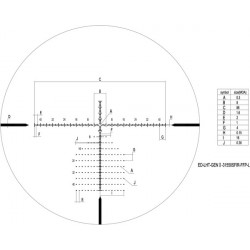 Оптический прицел DISCOVERY ED-LHT GEN2 3-15X50SFIR (сетка MOA)